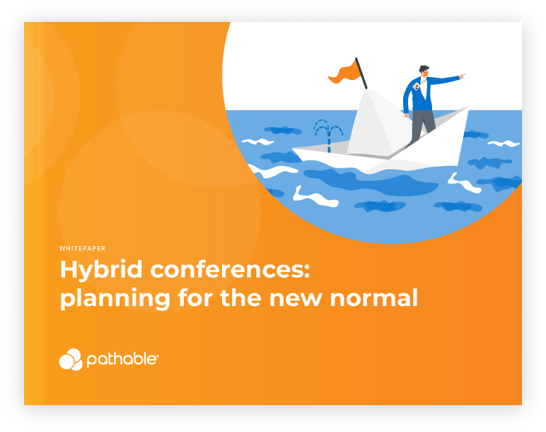 Thumbnail of whitepaper: Hybrid Conferences Planning for the New Normal